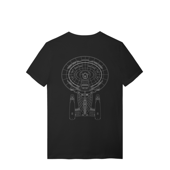 Camisas com esquema da Enterprise D - T-Shirt Quality - 01