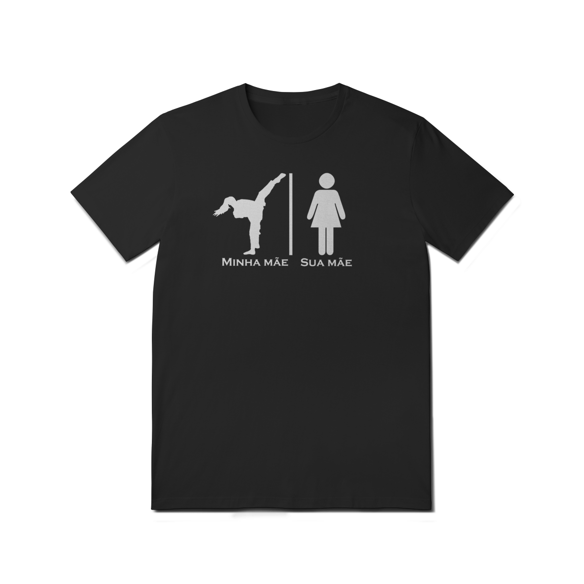 Nome do produto: Camiseta - Minha Mãe Sua Mãe - T-Shirt Quality - 04