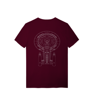 Nome do produto Camisas com esquema da Enterprise D - T-Shirt Quality - 01
