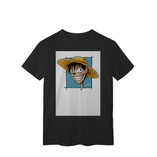 Nome do produto Camisa Do Chapéu de Palha, estilo Cartoon