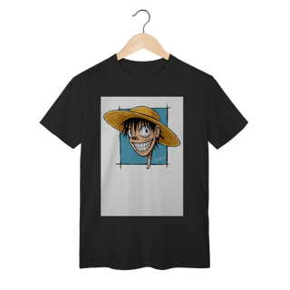 Nome do produto Camisa Do Chapéu de Palha, estilo Cartoon