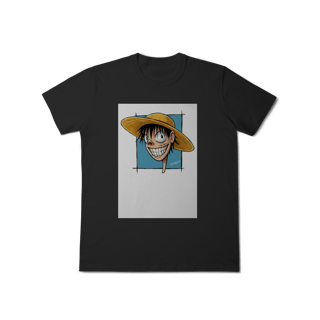 Nome do produto Camisa Do Chapéu de Palha, estilo Cartoon