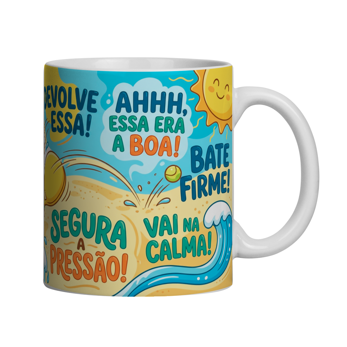 Nome do produto: Caneca Beach Tennis
