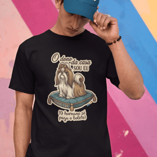 Nome do produto Camiseta Shih-Tzu #stickerpaws