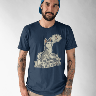 Camiseta Husky #stickerpaws