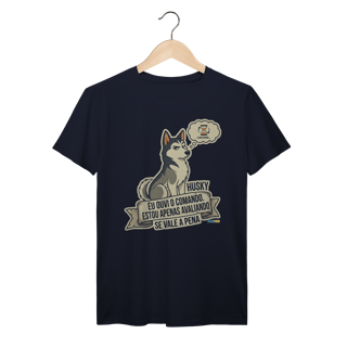 Nome do produto Camiseta Husky #stickerpaws