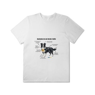 Nome do produto Camiseta Plus Size Border Collie #anatomias