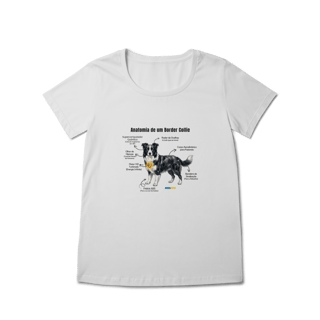 Nome do produto Camiseta Baby Long Border Collie #anatomias