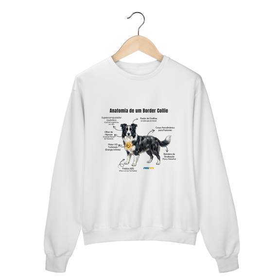 Moleton fechado Border Collie #anatomias