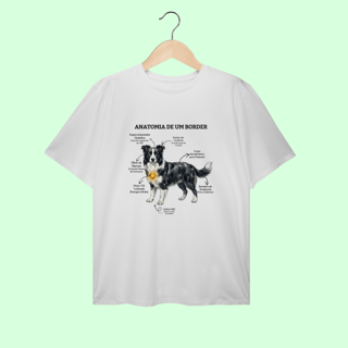 Nome do produto Camiseta plus size Border #anatomias