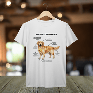 Nome do produto Camiseta Golden #anatomias