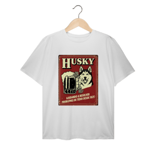 Nome do produto Camiseta plus size Husky #vintageposter