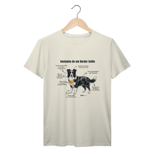 Nome do produto Camiseta Border Collie #anatomias