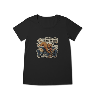 Nome do produto Camiseta Baby Long Pitbull #stickerpaws