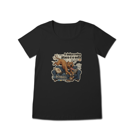 Camiseta Baby Long Pitbull #stickerpaws