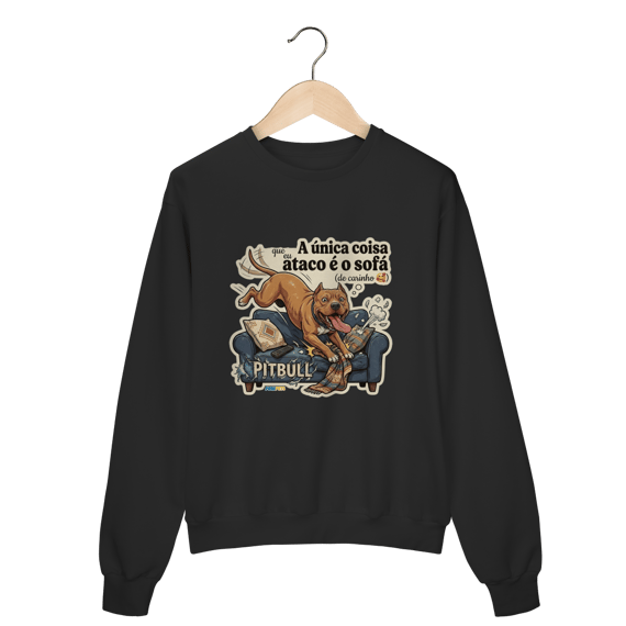 Moleton Pitbull #stickerpaws