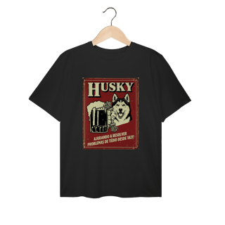 Nome do produto Camiseta plus size Husky #vintageposter