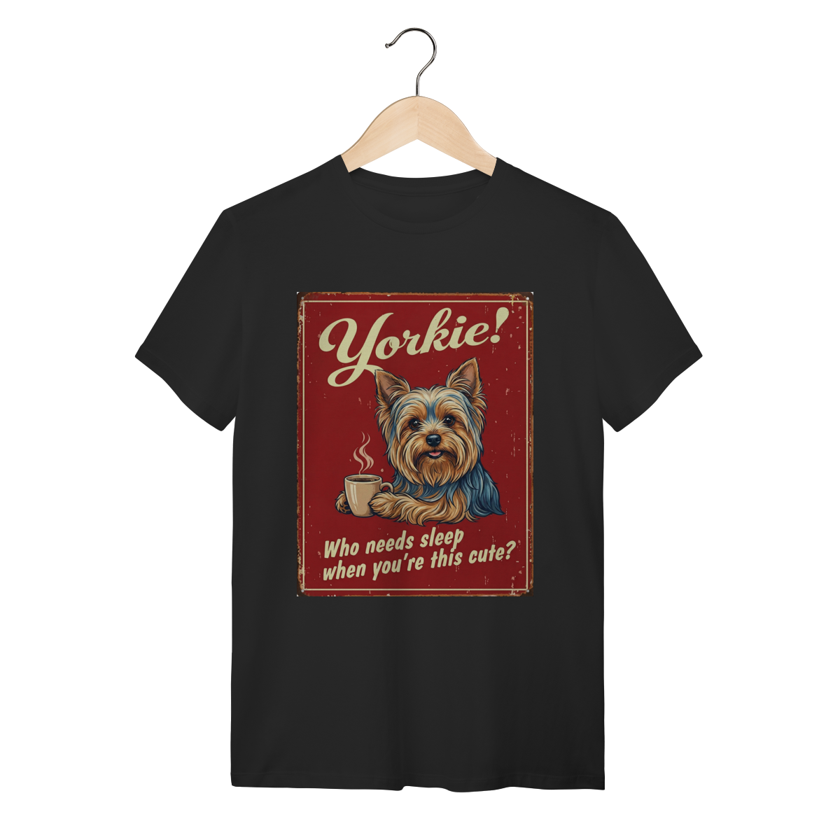 Nome do produto: Camiseta Yorkie #vintageposter