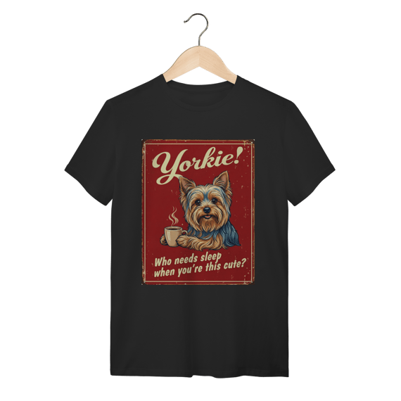 Camiseta Yorkie #vintageposter