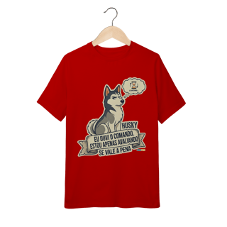 Nome do produto Camiseta Infantil (10 a 14 anos) Husky #stickerpaws