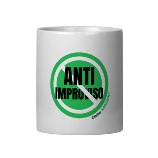 Nome do produto Caneca - Anti-Improviso