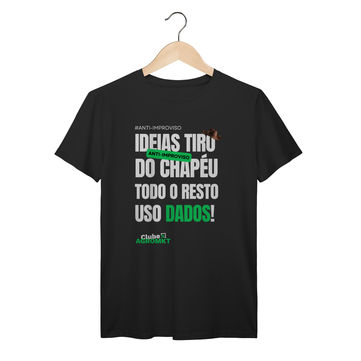 Nome do produto: Camiseta - Idéias do chapéu