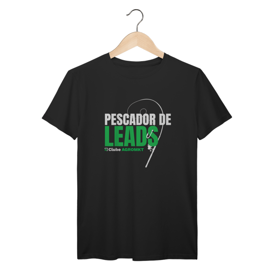 Camiseta - Pescador de Leads (Preta)