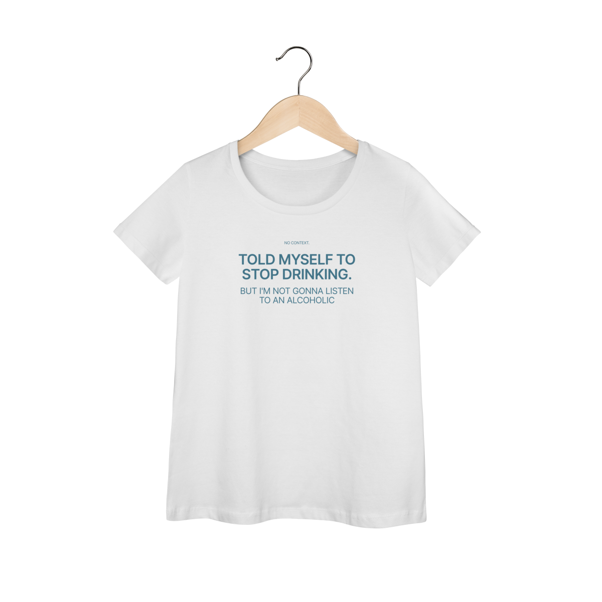 Nome do produto: No Listening to Alcoholics - Baby Long