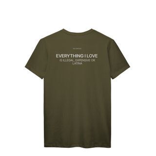 Nome do produto Everything I Love - T-Shirt