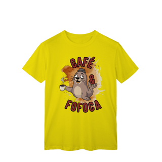 Nome do produto Camiseta Café & Fofoca