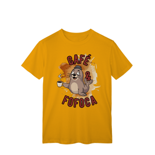 Nome do produto Camiseta Café & Fofoca
