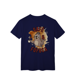 Nome do produto Camiseta Café & Fofoca