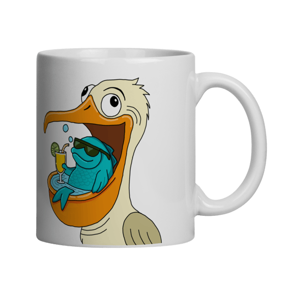 Caneca Hotel Pelicano (Destro)