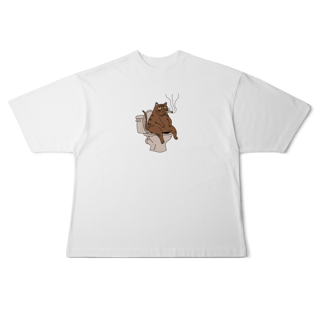 Nome do produto Camiseta Gato Defecante
