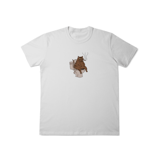 Nome do produto Camiseta Gato Defecante