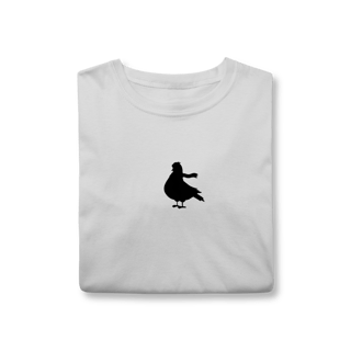 Nome do produto Camiseta Pombo Silhueta