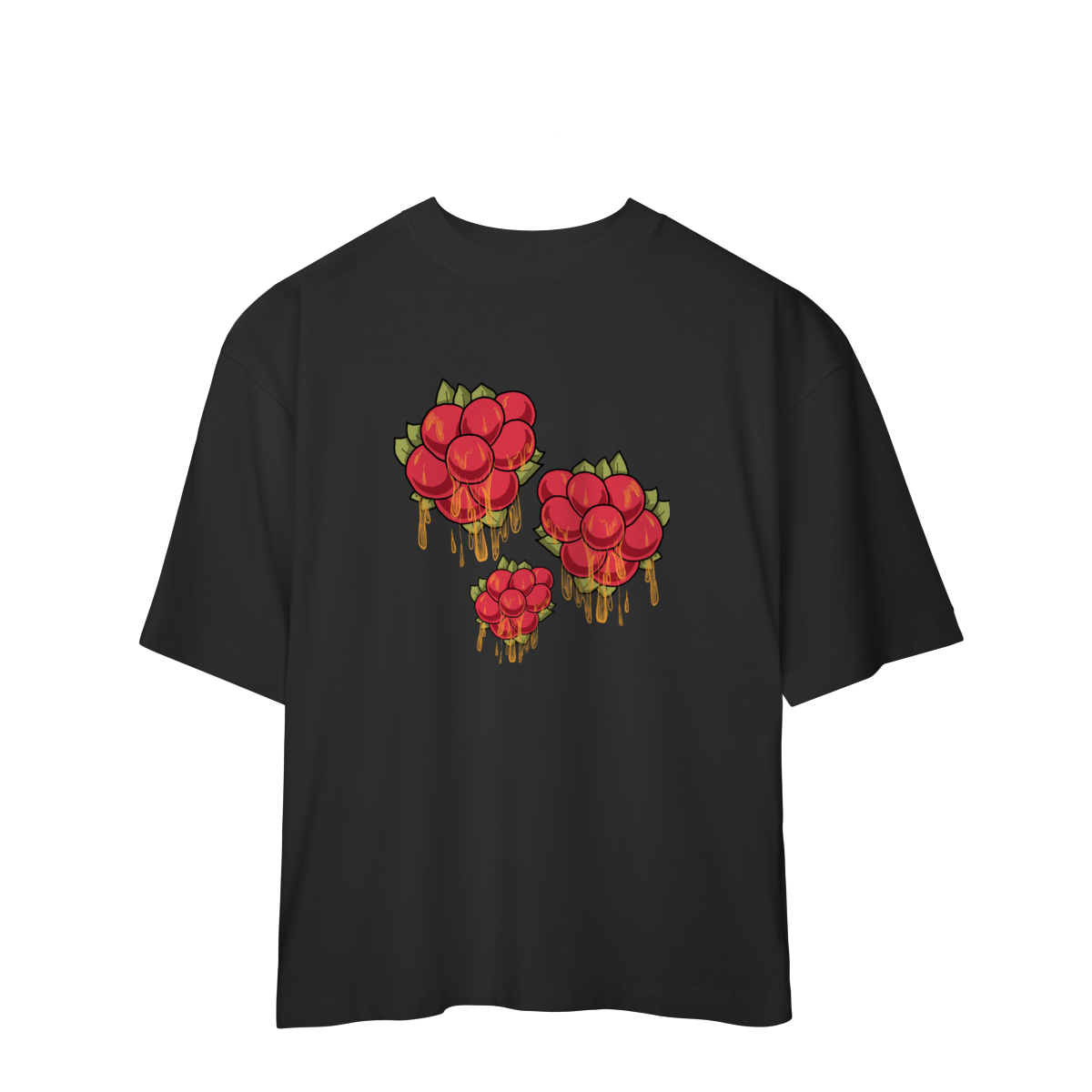 Camiseta Oversized Fruit Drip