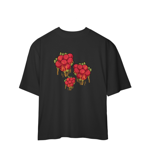 Camiseta Oversized Fruit Drip