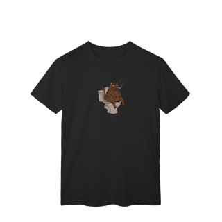 Nome do produto Camiseta Gato Defecante