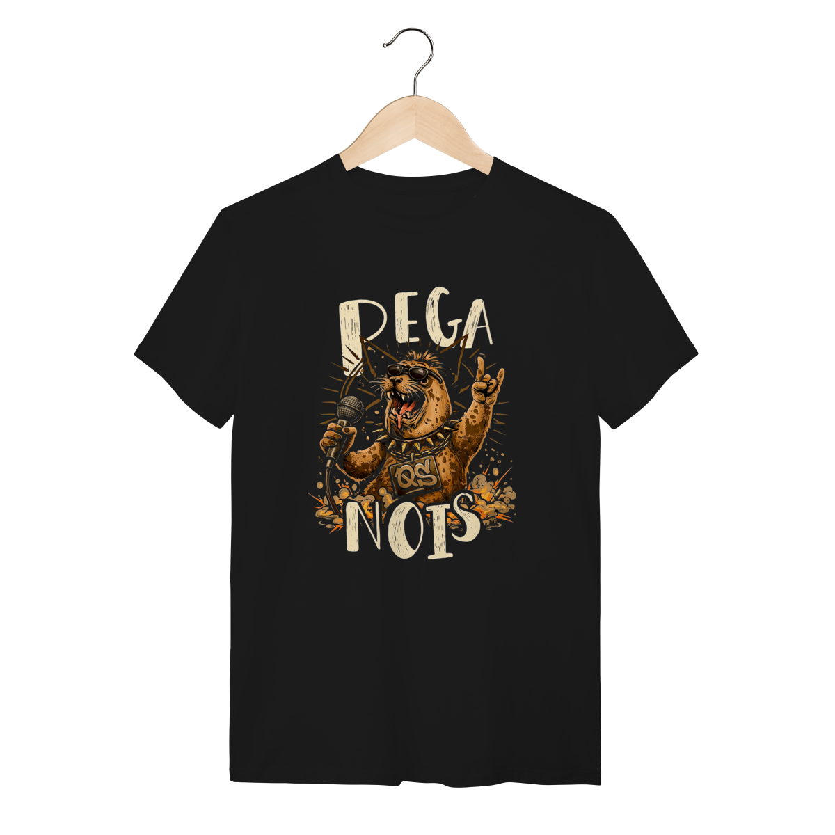 Nome do produto: Camiseta Streetwear Pega Nois!