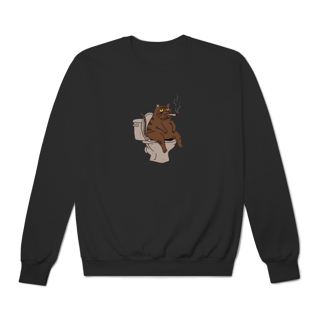 Nome do produto Moletom Camiseta Gato Defecante