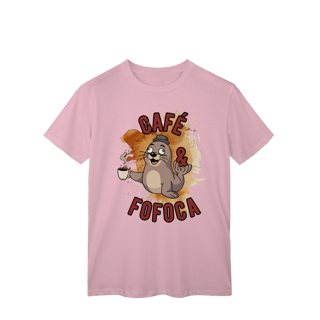 Nome do produto Camiseta Café & Fofoca