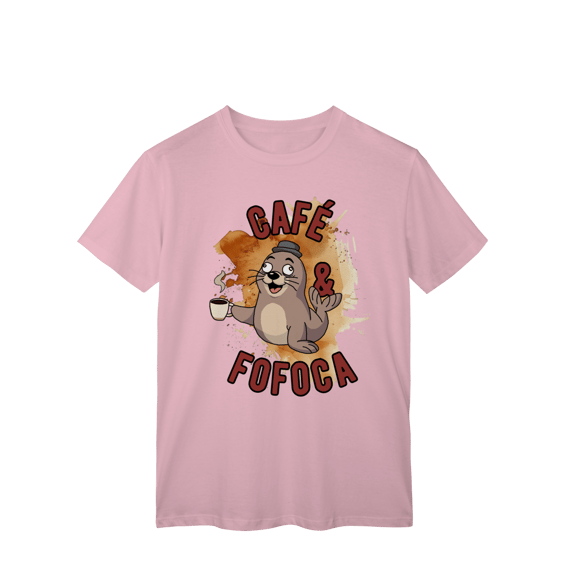 Camiseta Café & Fofoca