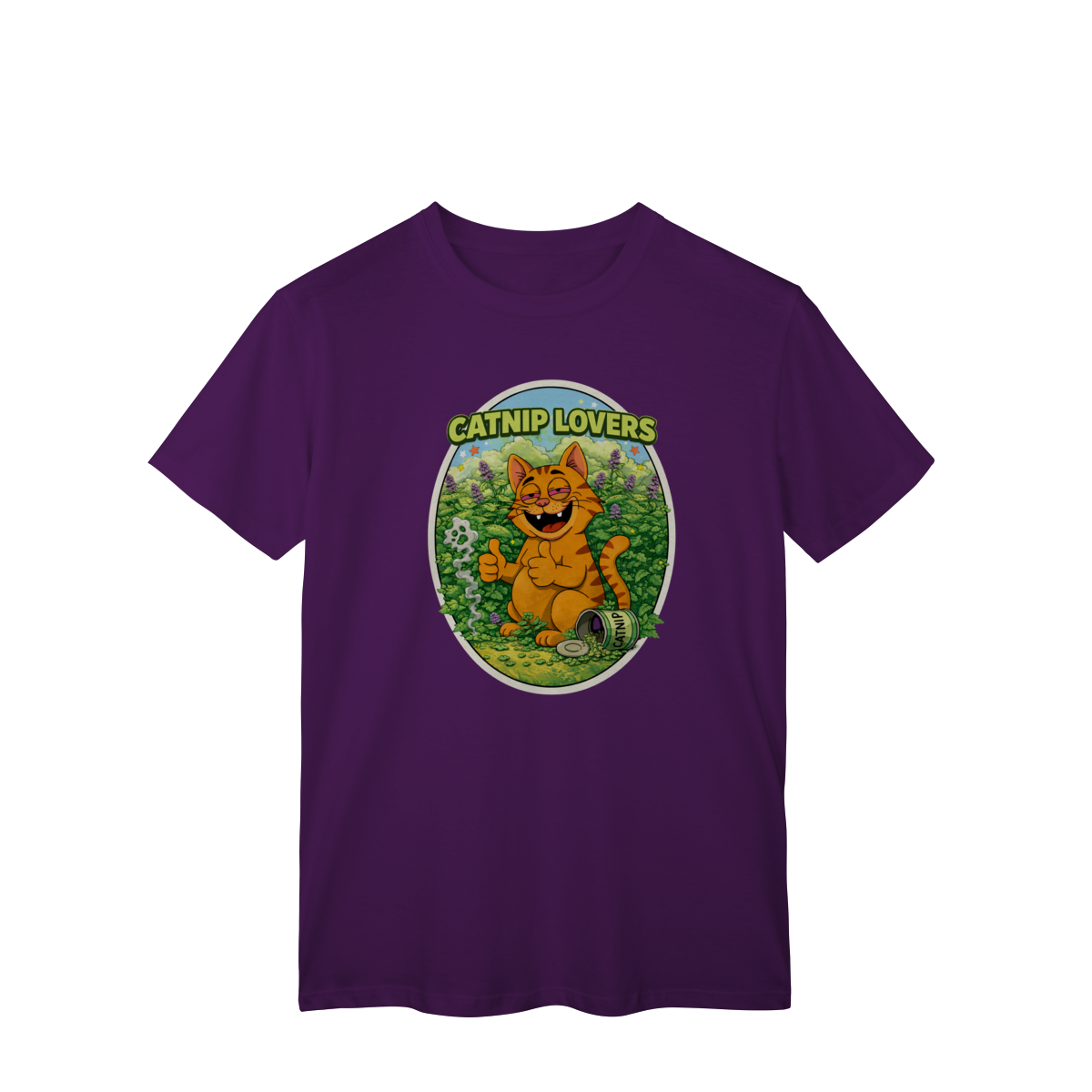 Nome do produto: Camiseta Gatinho Catnip