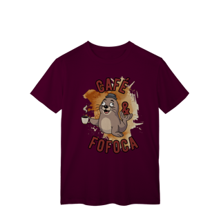 Nome do produto Camiseta Café & Fofoca