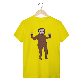 Nome do produtoBanana Jones curtindo T-shirt Quality algodão