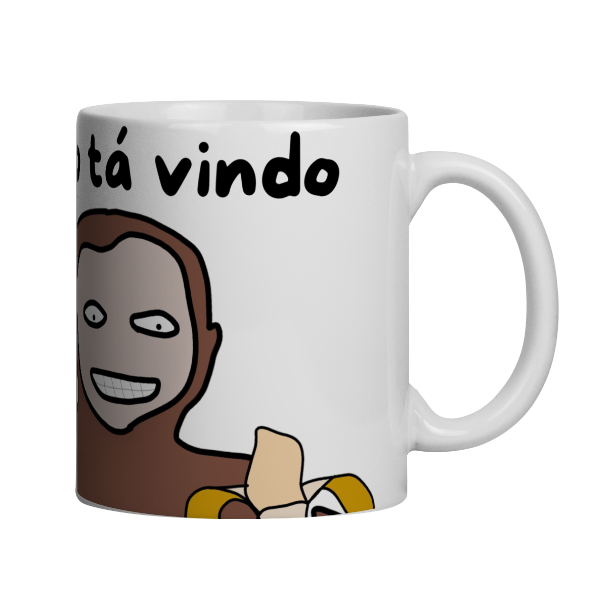 Nome do produto: Caneca Banana Jones