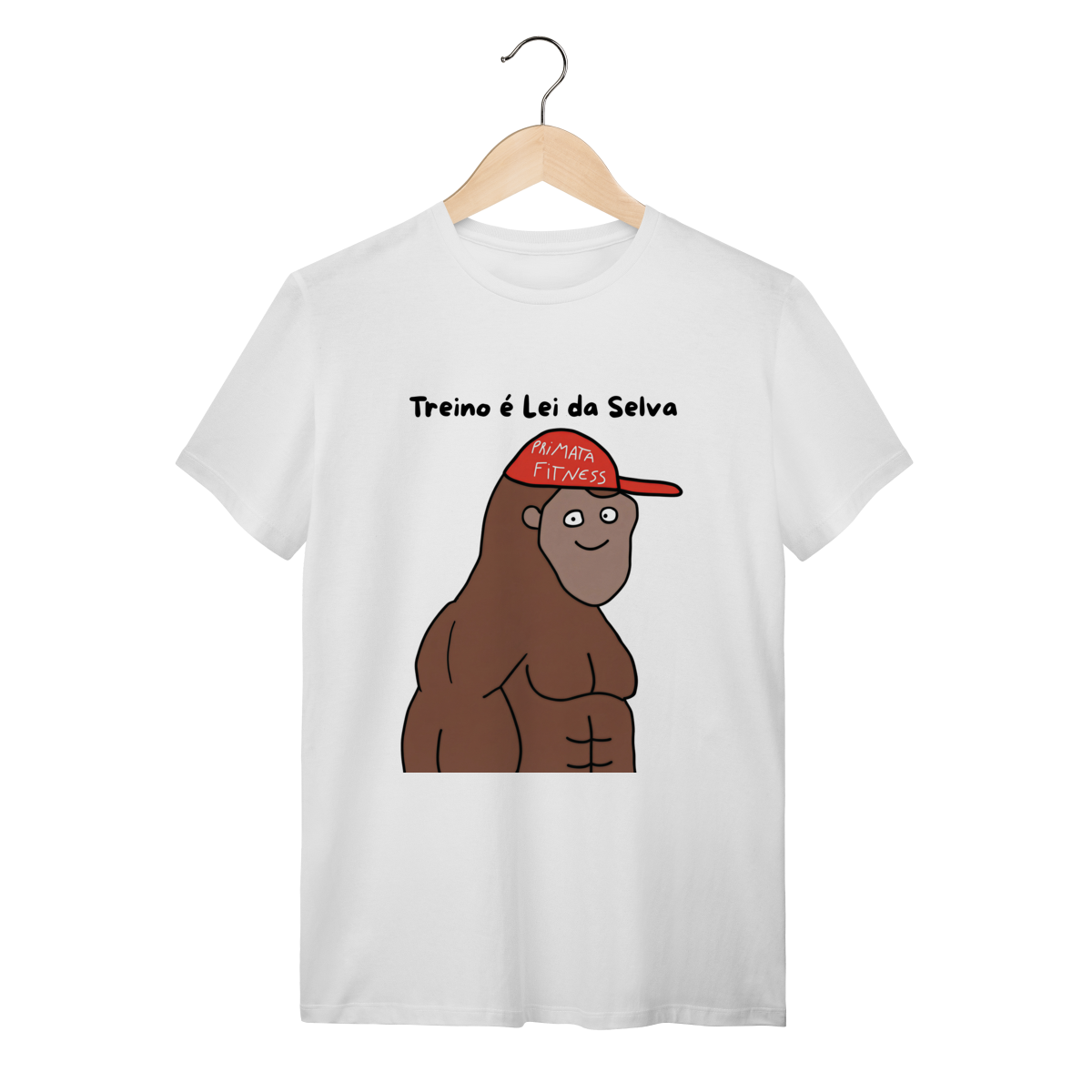 Nome do produto: Primata 03 T-Shirt Quality algodão