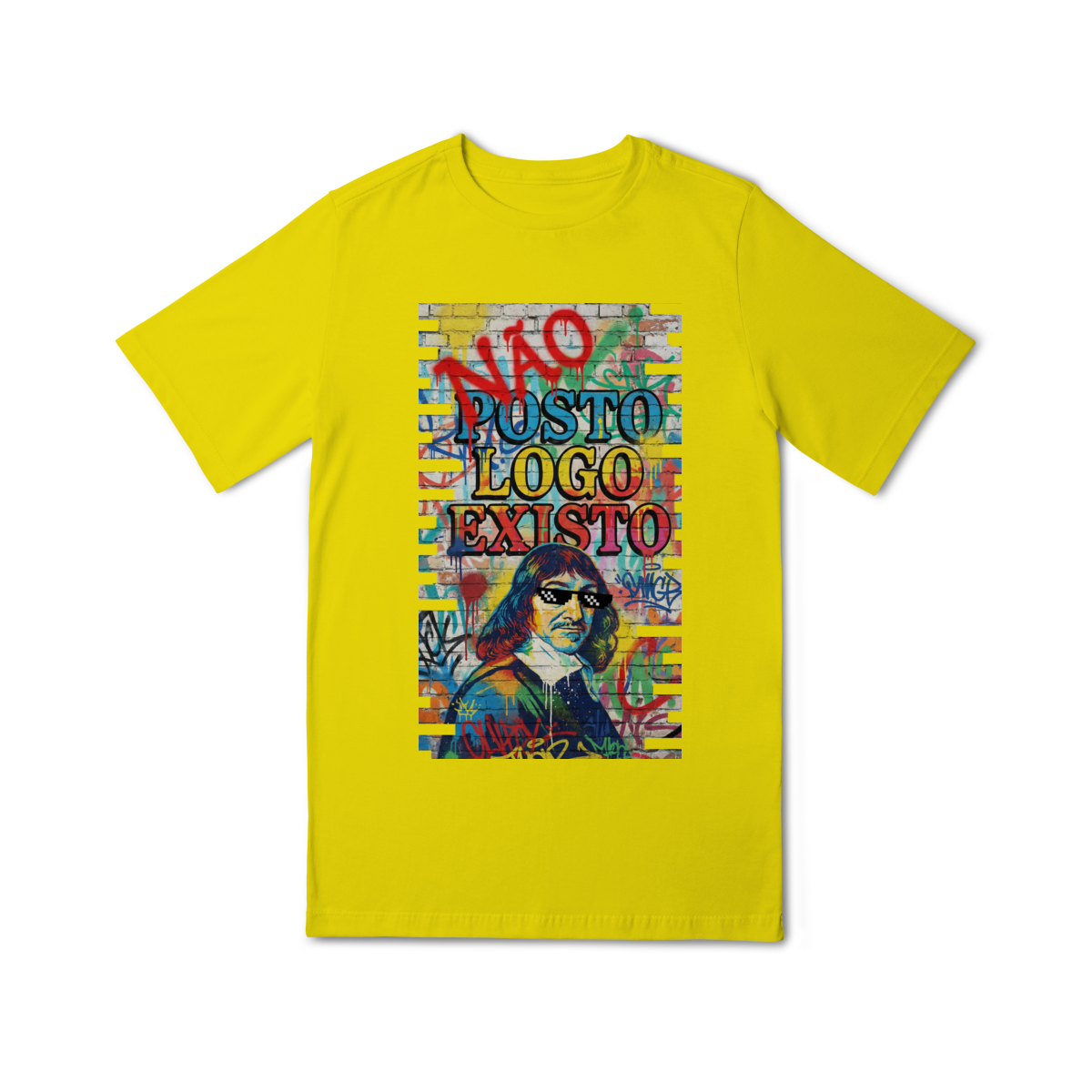 Nome do produto: INFANTIL - “NÃO POSTO, LOGO EXISTO.”