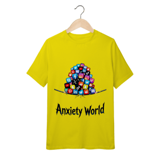 Nome do produto CAMISETA QUALITY INFANTIL 10 A 14 ANXIETY WORLD